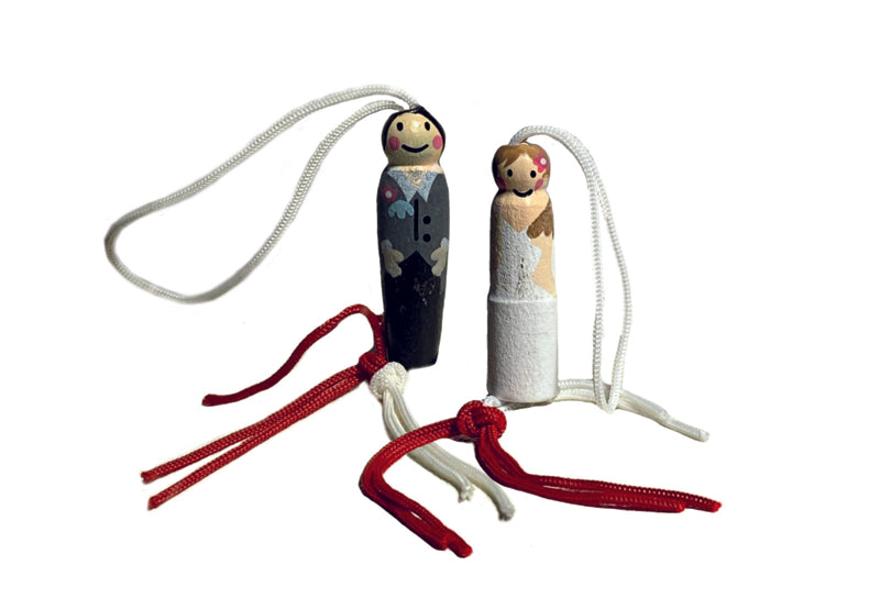 Lucky dolls bridal couple