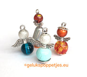 Lucky doll beaded angel handmade