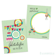 Card hearty congratulations