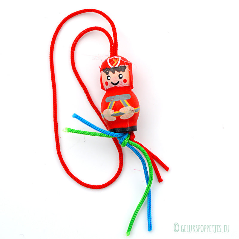 Lucky firefighter doll