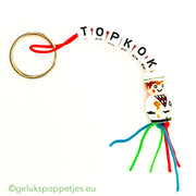 Keyring top chef with lucky baker doll