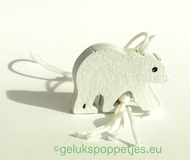 Lucky polar bear doll