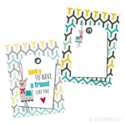 Card lucky to have a friend like you