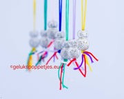 Lucky doll silver 16 mm