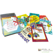 Affirmation cards 10 different ones in a box