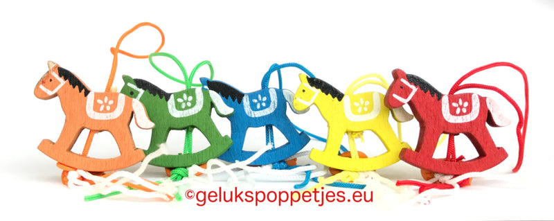 Gelukspoppetje hobbelpaard