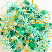 Lucky doll green natural stone