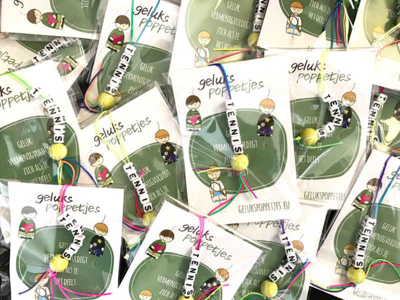 Verpakking voor gelukspoppetje of sleutelhanger