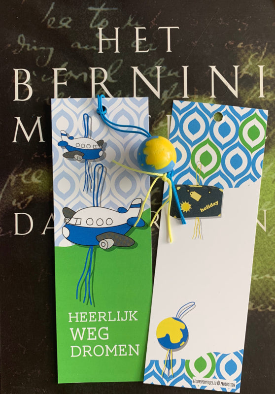 Gelukspoppetje vliegtuigje