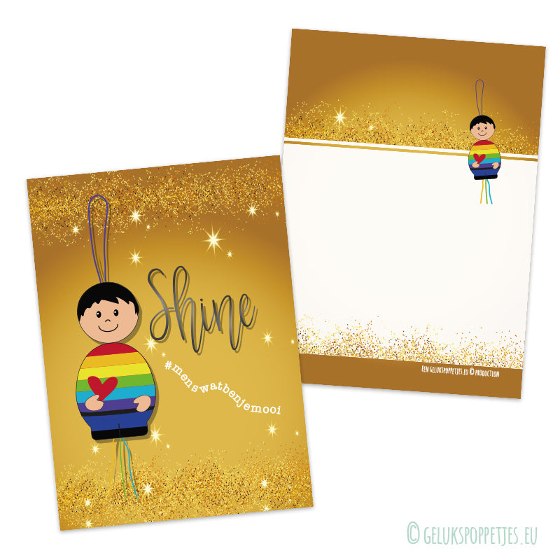 Card Shine how beautiful you are