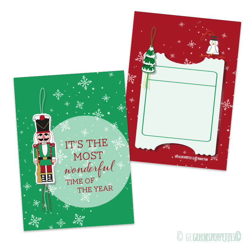 Card it's the most wonderful time of the year