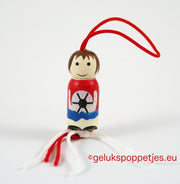 Gelukspoppetje voetballer