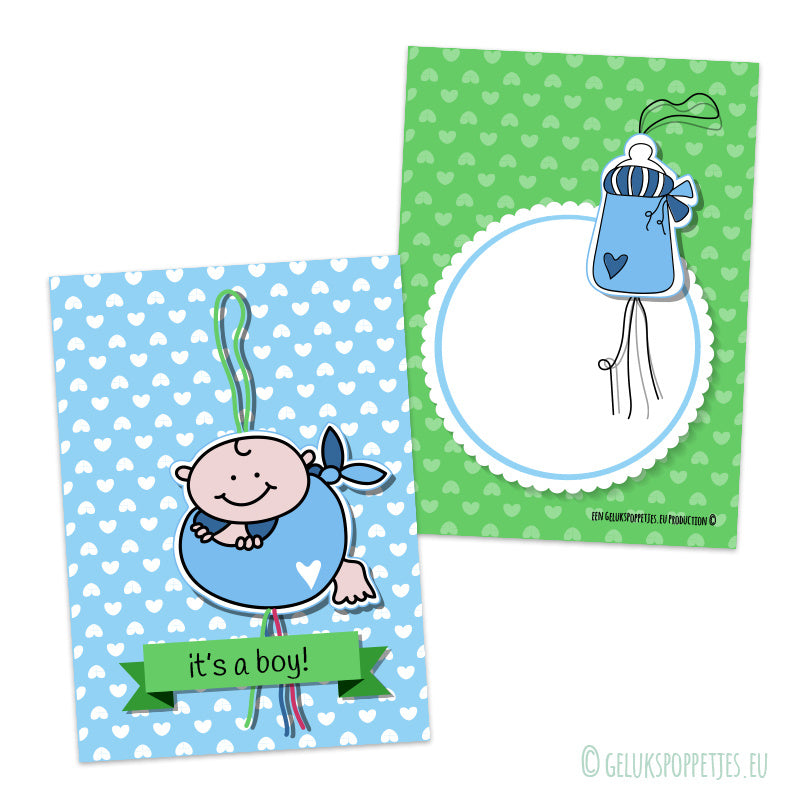 Lucky doll baby bottle boy