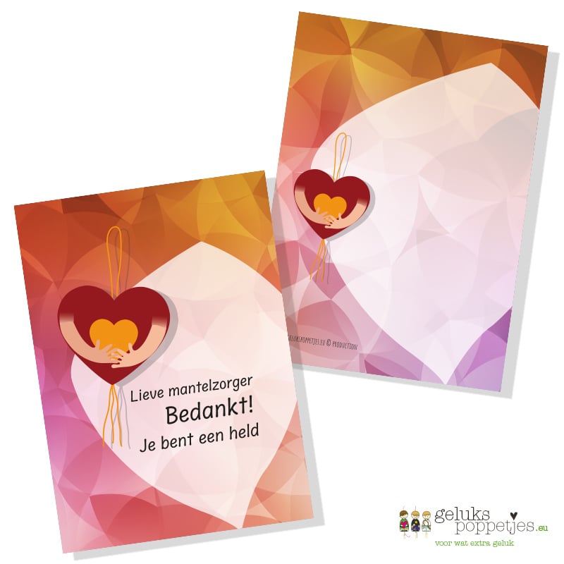 Card thank you caregiver