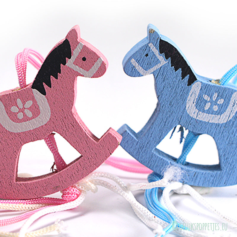 Gelukspoppetje hobbelpaard