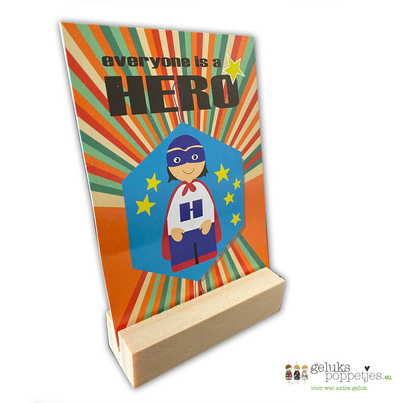 Card holder for the lucky doll cards