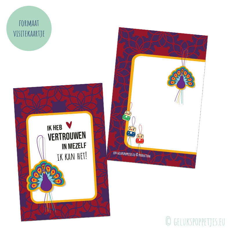 Affirmation card I have confidence