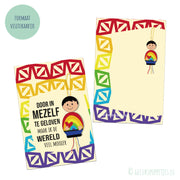 Affirmation card by believing in myself