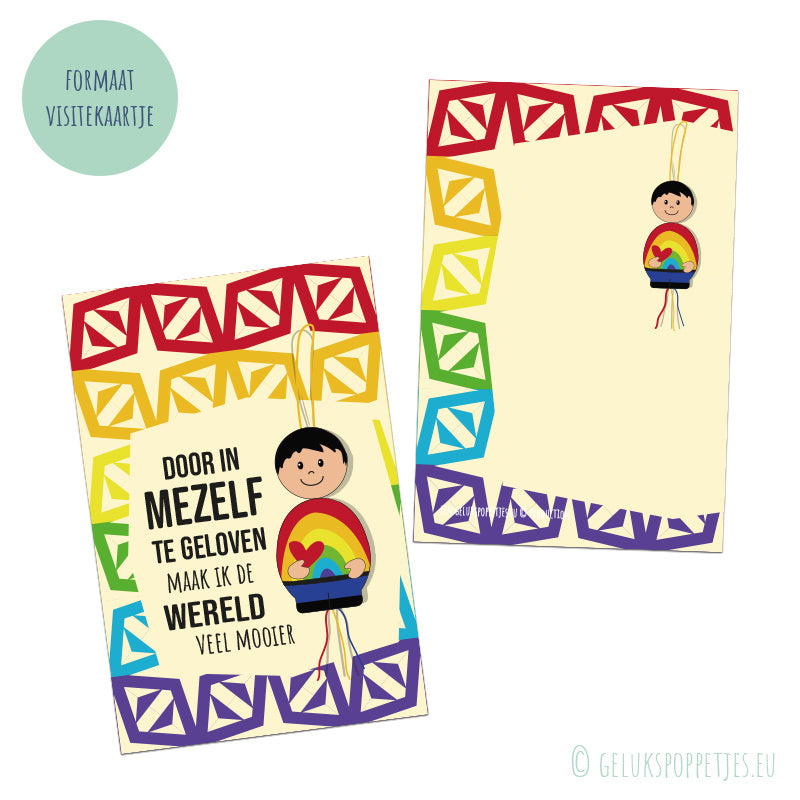 Affirmation card by believing in myself