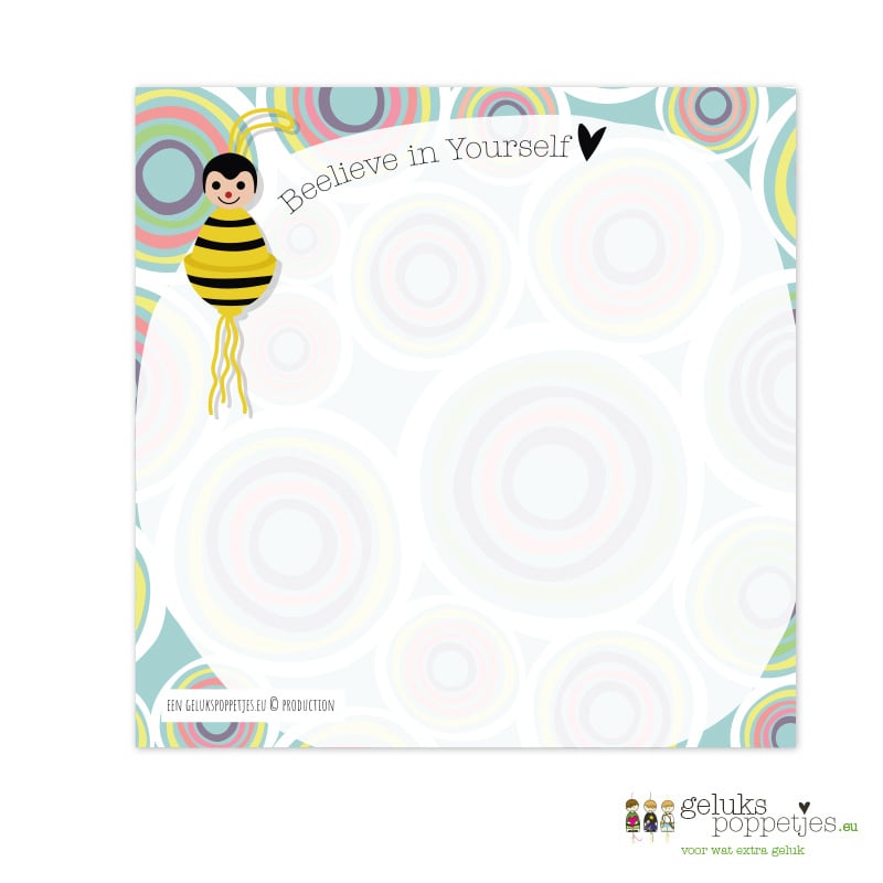 Notepads Beelieve in Yourself