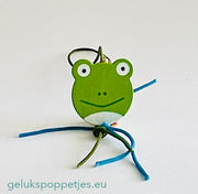 gelukspoppetje kikker hoofdje