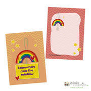 Card somewhere over the rainbow
