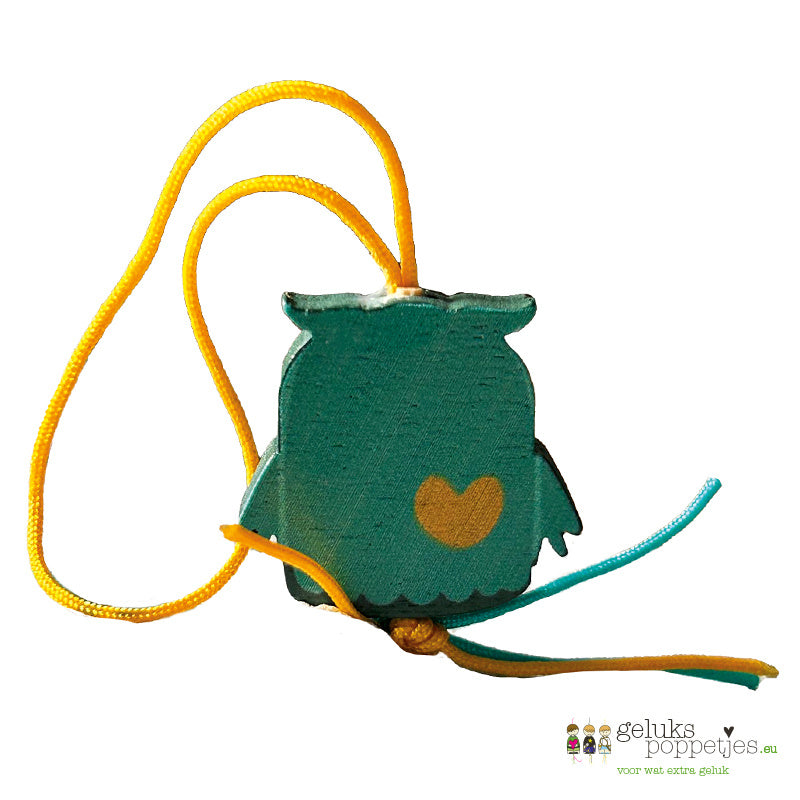 Gelukspoppetje uiltje met hartje