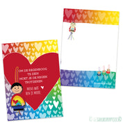 Map to see the rainbow