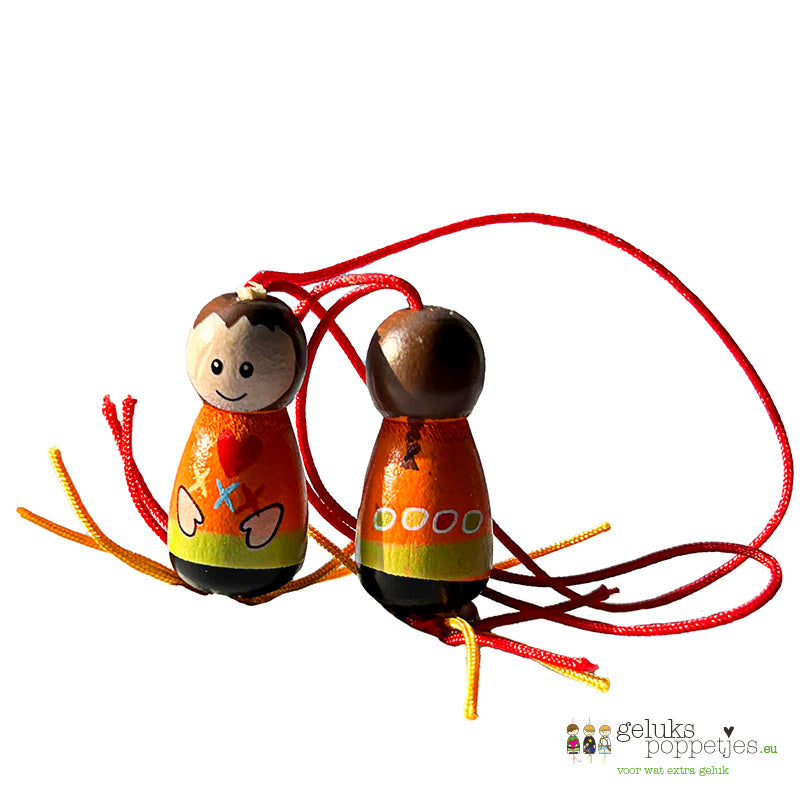 Lucky doll with braid