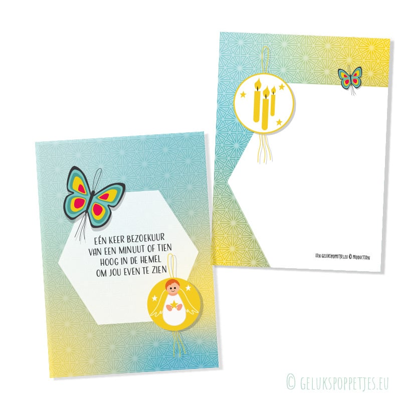 Visiting Hours in Heaven Card