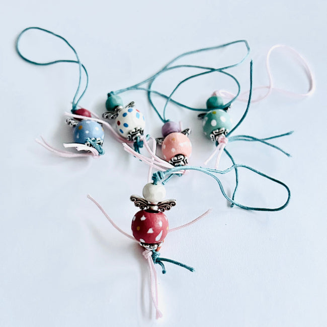 Lucky angel doll pastel handmade