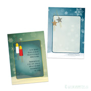 Kaartje in einem Jahr von Afscheid und Missen