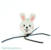 Lucky doll rabbit head