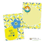 Card hope faith and love