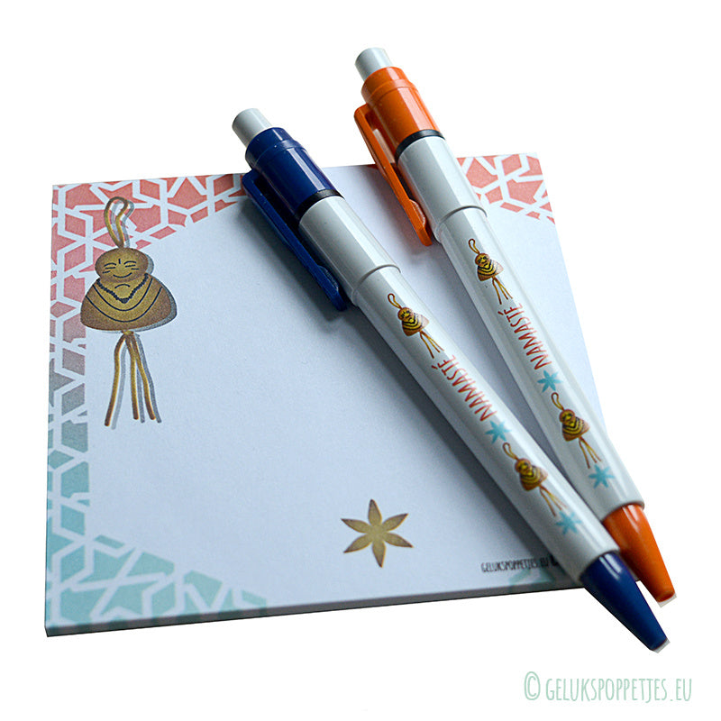 Lucky doll pen namaste