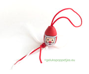 Lucky Santa Claus head doll