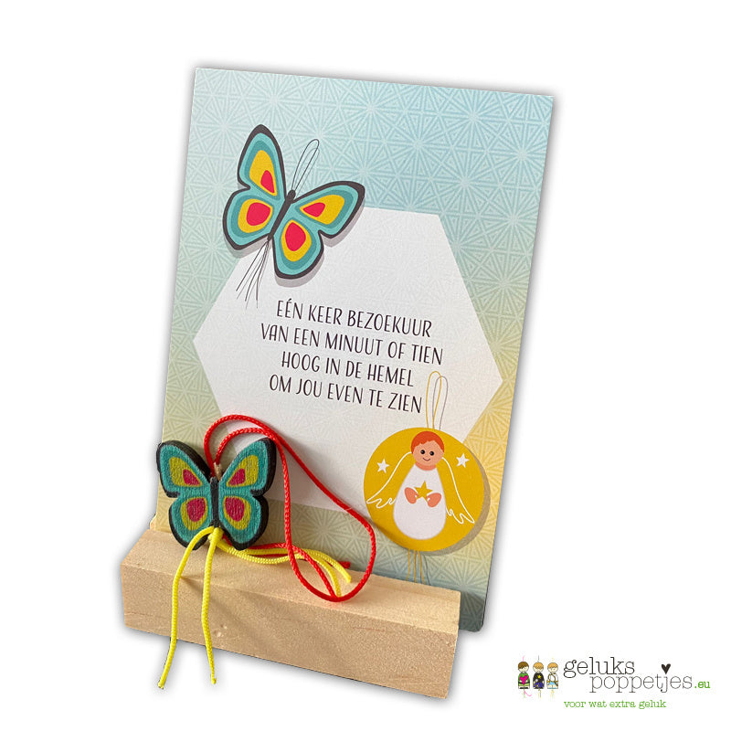 Card holder for the lucky doll cards