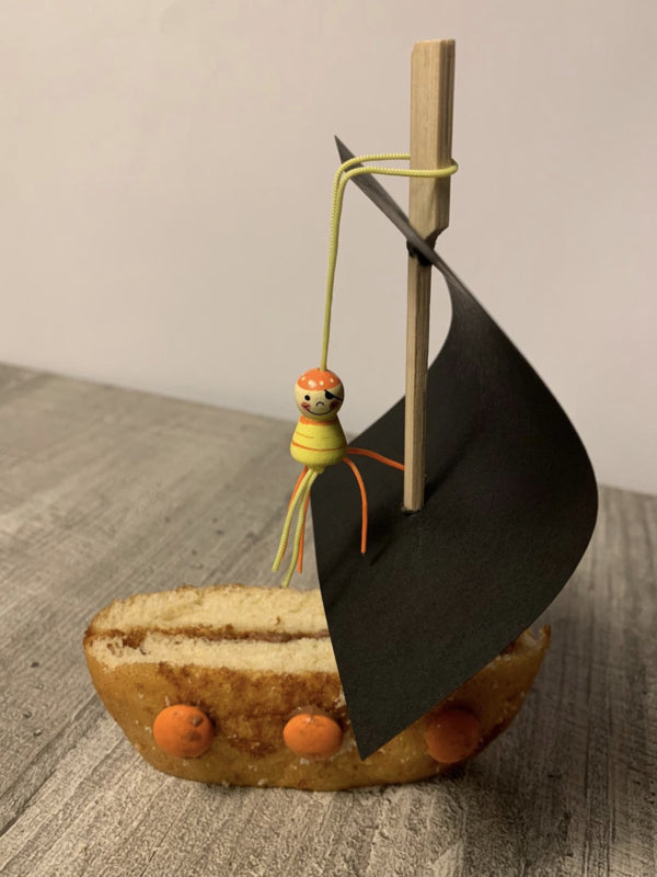 gelukspoppetje mini piraat op=op