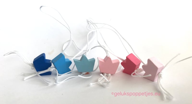 Lucky doll crown handmade