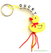 Keyring ducky with lucky duck doll