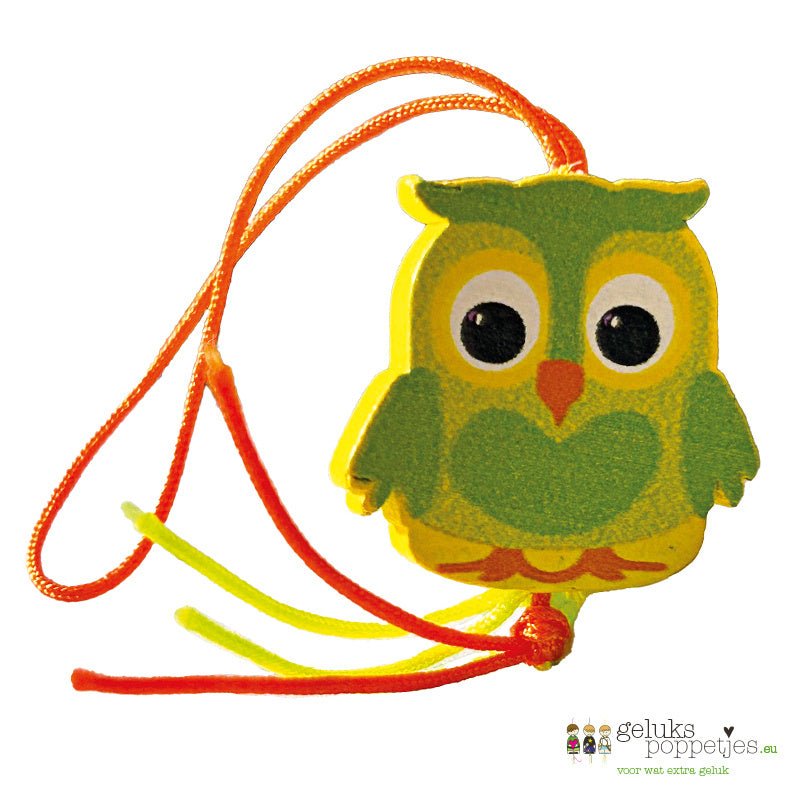 Gelukspoppetje uiltje met hartje