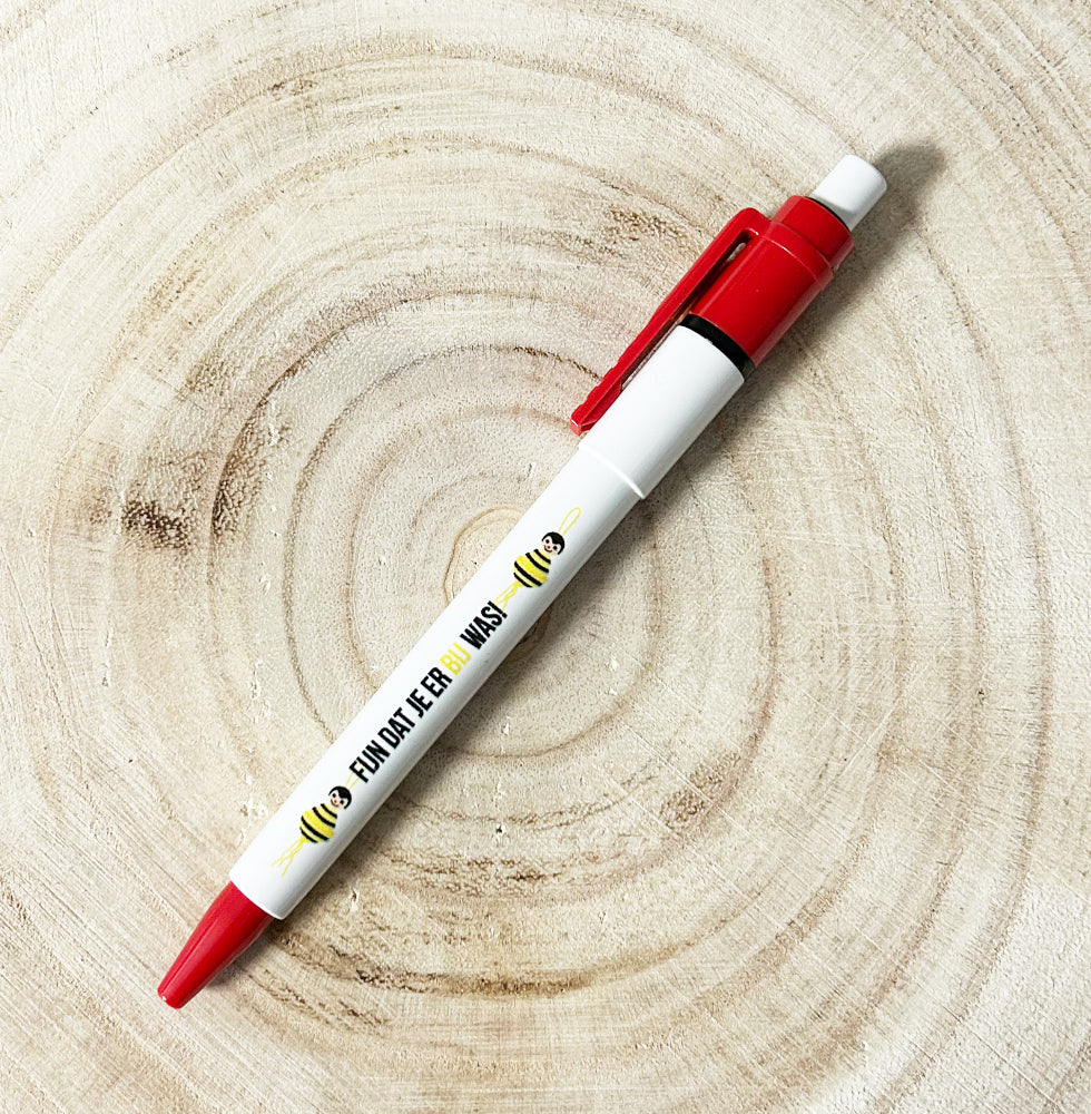 Gelukspoppetjes pen fijn dat je er BIJ was